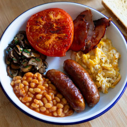 Breakfast - in the Hopetoun Arms dining room.